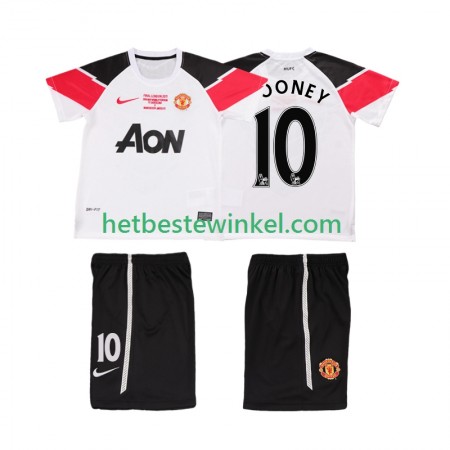 Manchester United ROONEY 10 Champions League 2011 2012 Voetbalshirts Retro Kind Third